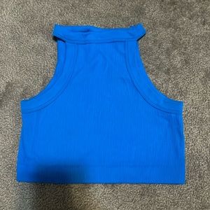 Cotton on blue tank top for summer